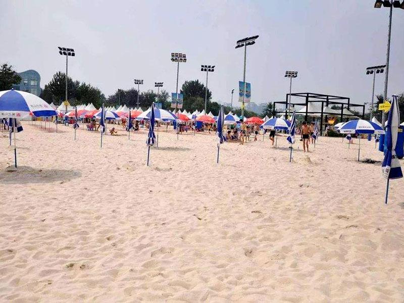 沙滩海滩主题体育运动公园